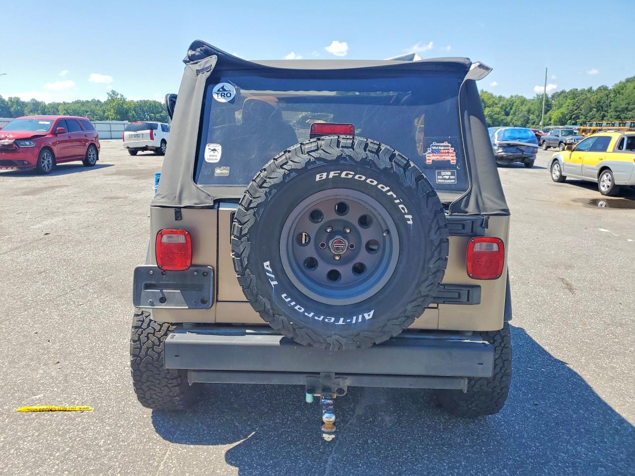 2006 Jeep Wrangler / Tj Se Tan vin: 1J4FA29156P766895