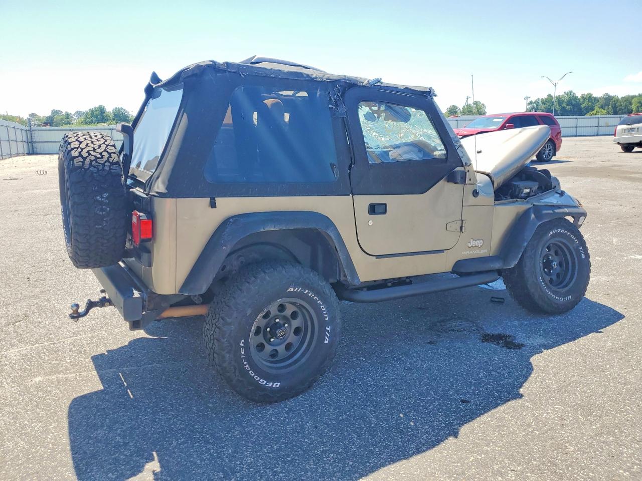 2006 Jeep Wrangler / Tj Se Tan vin: 1J4FA29156P766895
