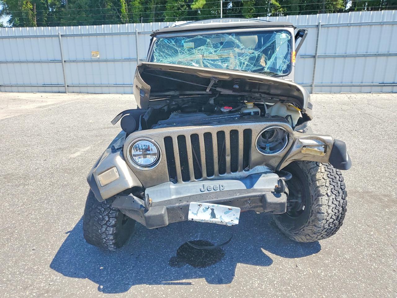2006 Jeep Wrangler / Tj Se Tan vin: 1J4FA29156P766895