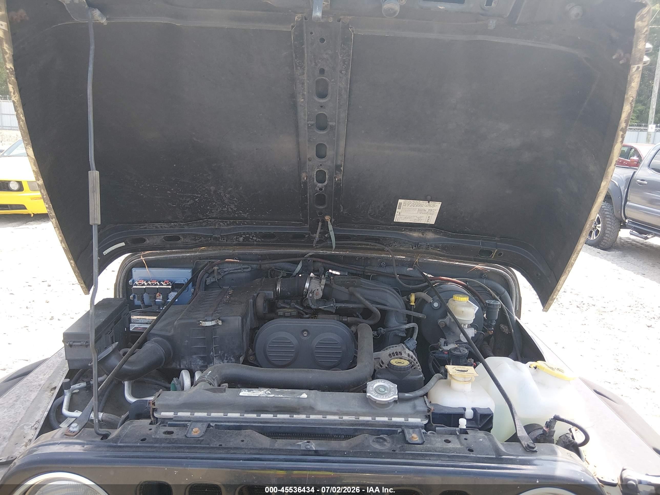 2006 Jeep Wrangler Se Black vin: 1J4FA29166P755422