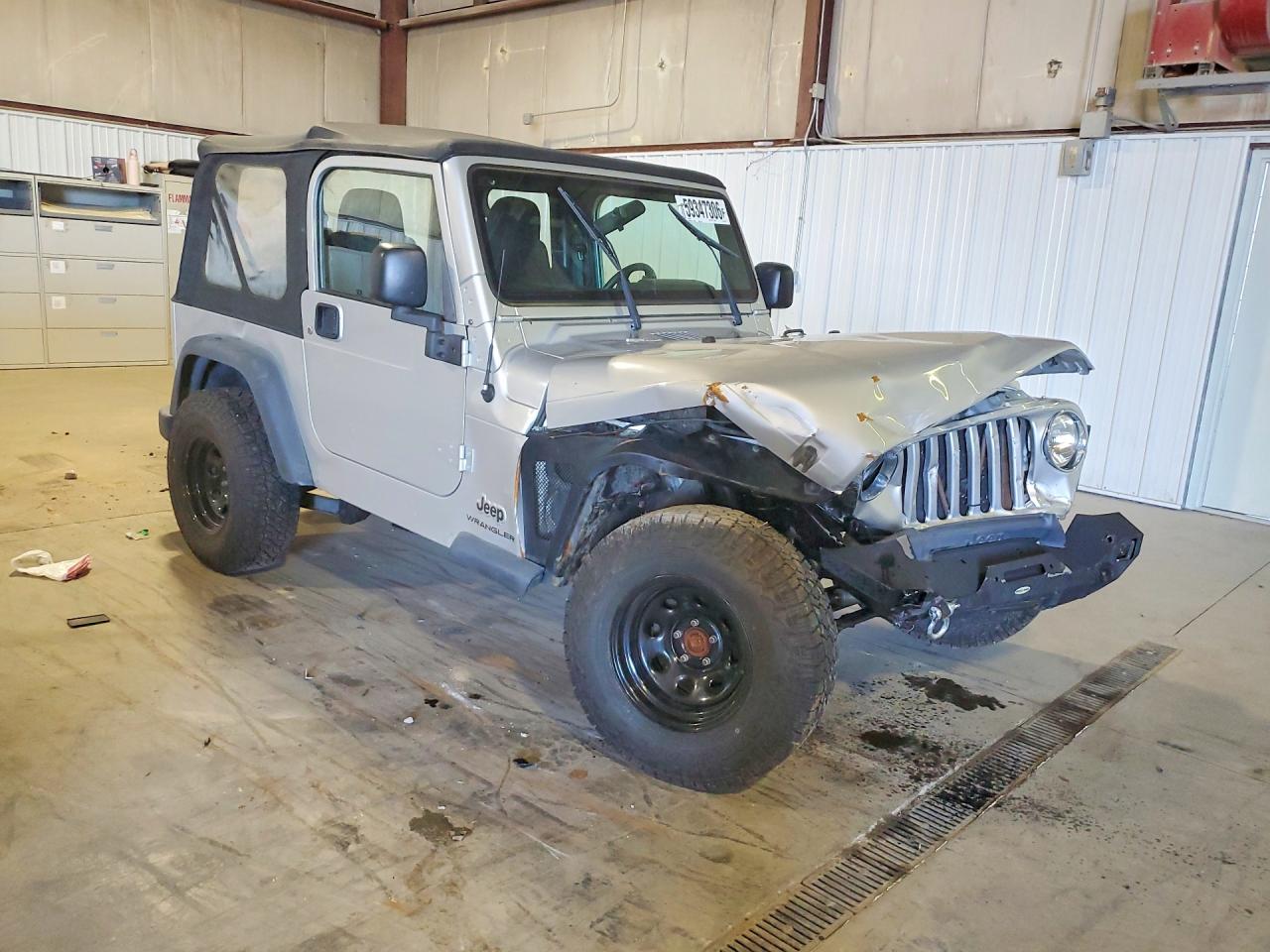 2005 Jeep Wrangler / Tj Se Белый vin: 1J4FA29175P361135
