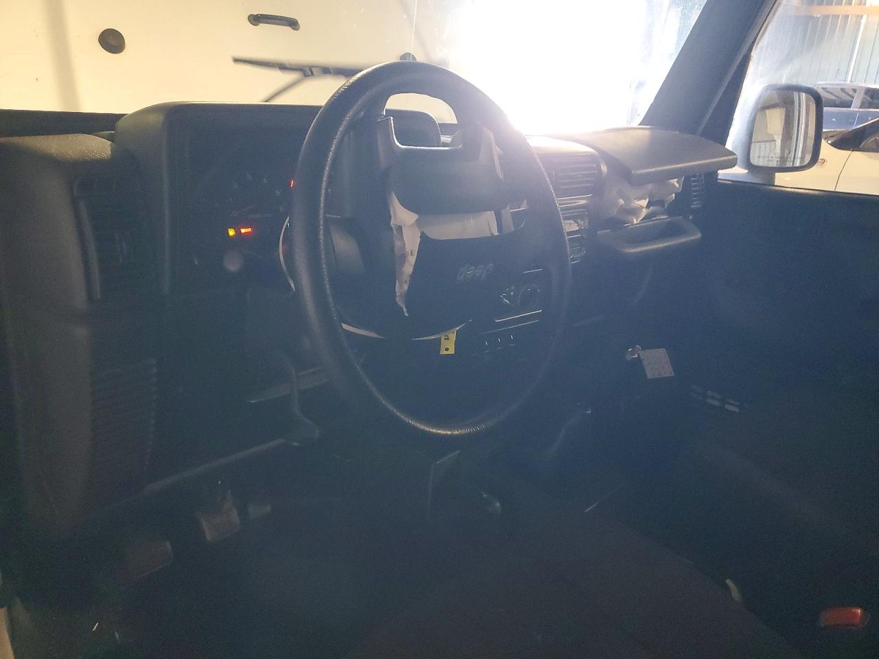 2005 Jeep Wrangler / Tj Se Белый vin: 1J4FA29175P361135