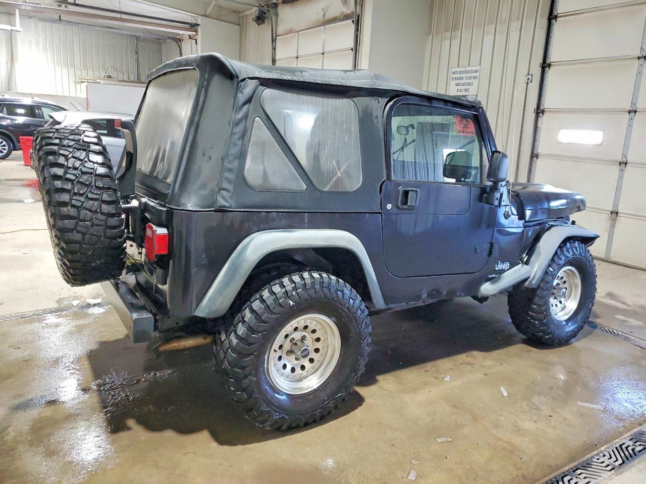 2006 Jeep Wrangler / Tj Se Black vin: 1J4FA29176P755199