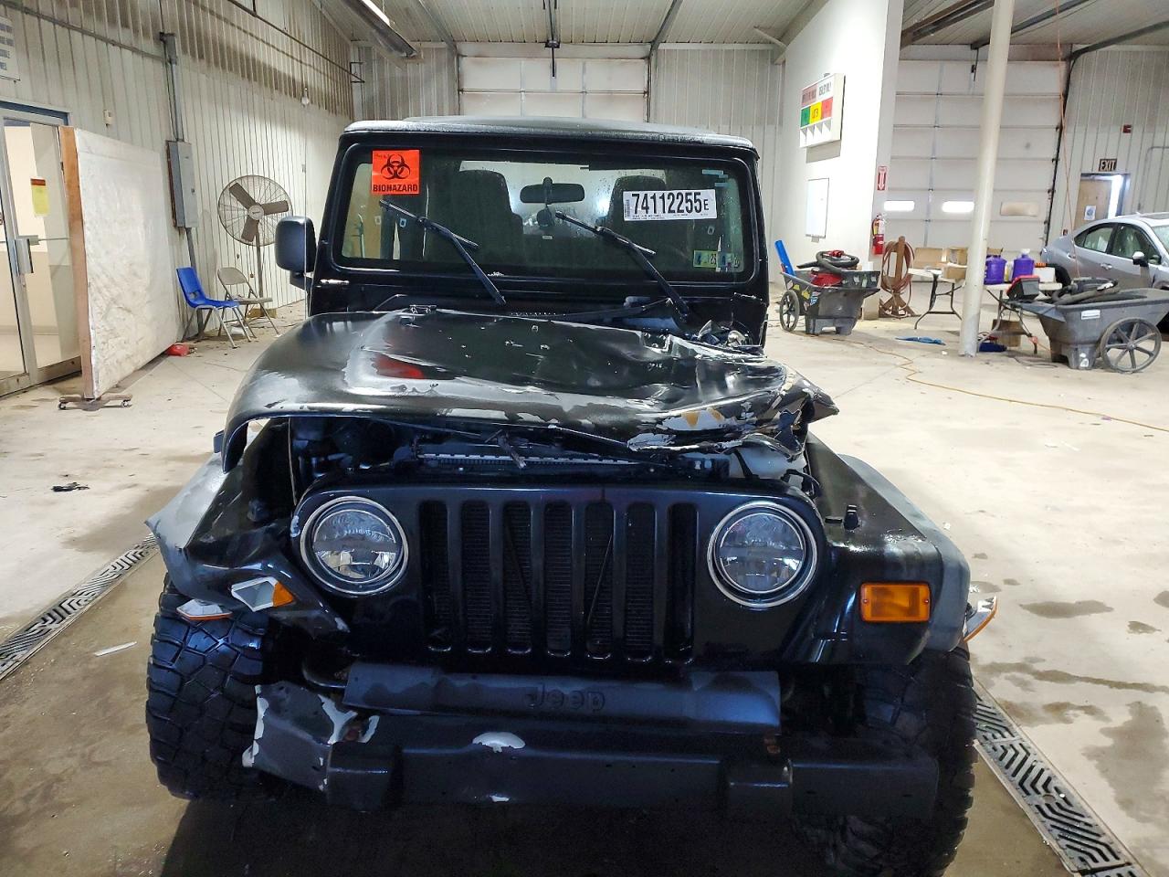 2006 Jeep Wrangler / Tj Se Black vin: 1J4FA29176P755199