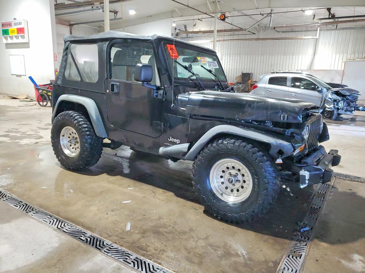 2006 Jeep Wrangler / Tj Se Black vin: 1J4FA29176P755199
