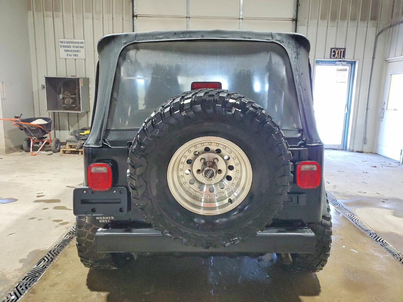 2006 Jeep Wrangler / Tj Se Black vin: 1J4FA29176P755199