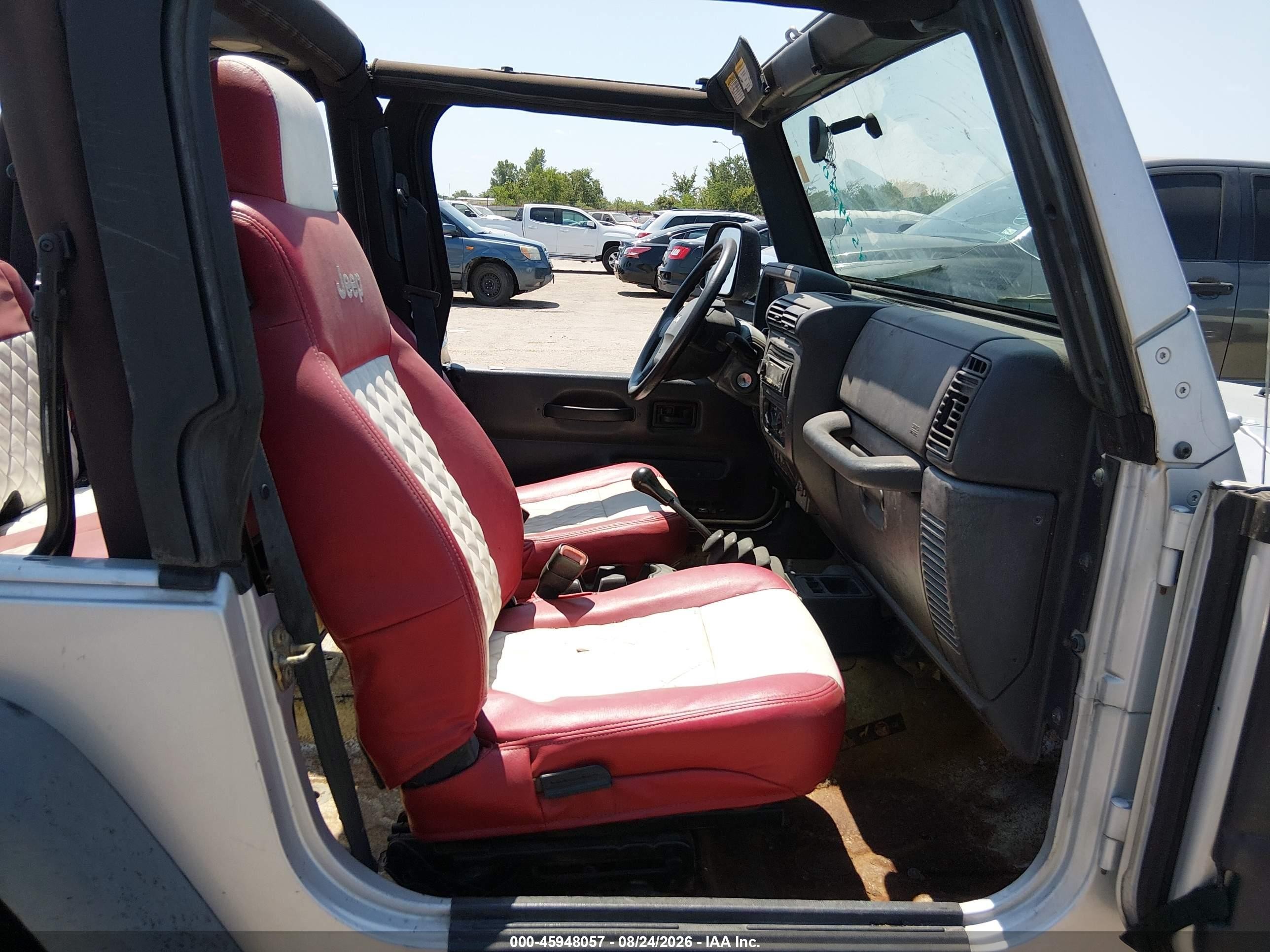 2004 Jeep Wrangler Se Silver vin: 1J4FA29184P758593