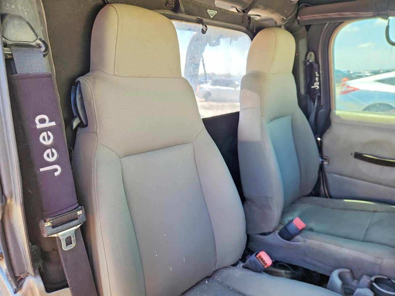 2006 Jeep Wrangler / Tj Se Brown vin: 1J4FA29196P716727