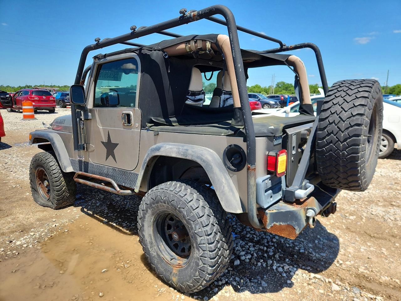 2006 Jeep Wrangler / Tj Se Brown vin: 1J4FA29196P716727