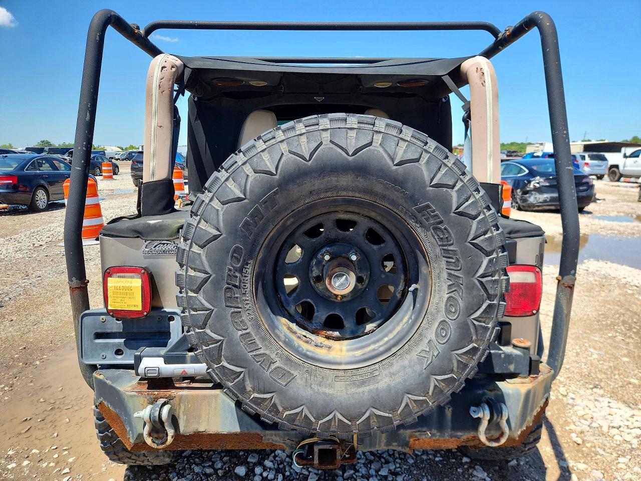 2006 Jeep Wrangler / Tj Se Brown vin: 1J4FA29196P716727