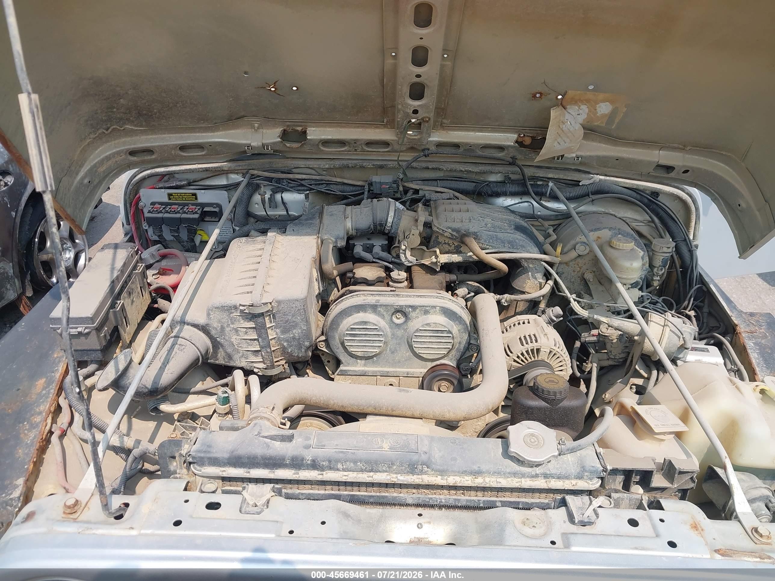 2006 Jeep Wrangler Se Silver vin: 1J4FA291X6P786723