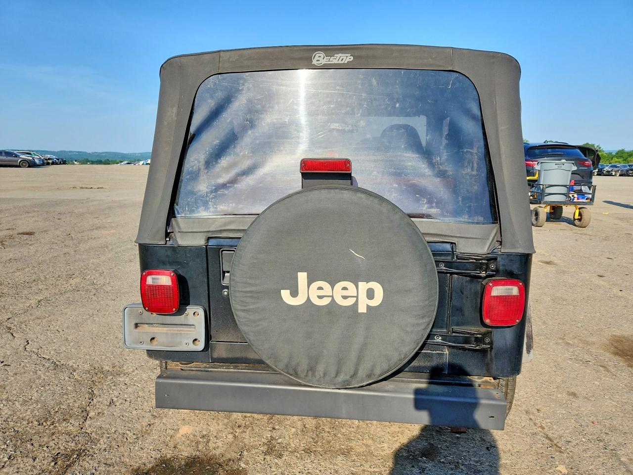 2001 Jeep Wrangler / Tj Se Black vin: 1J4FA29P31P364404