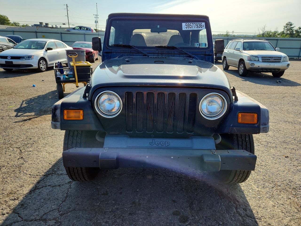 2001 Jeep Wrangler / Tj Se Black vin: 1J4FA29P31P364404
