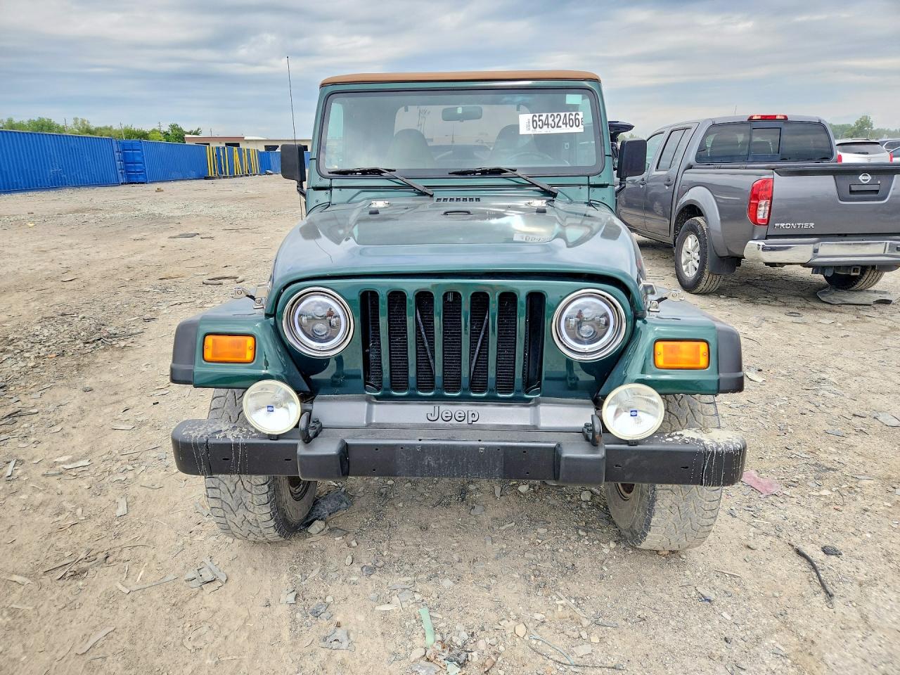 2000 Jeep Wrangler / Tj Se Green vin: 1J4FA29P3YP802526
