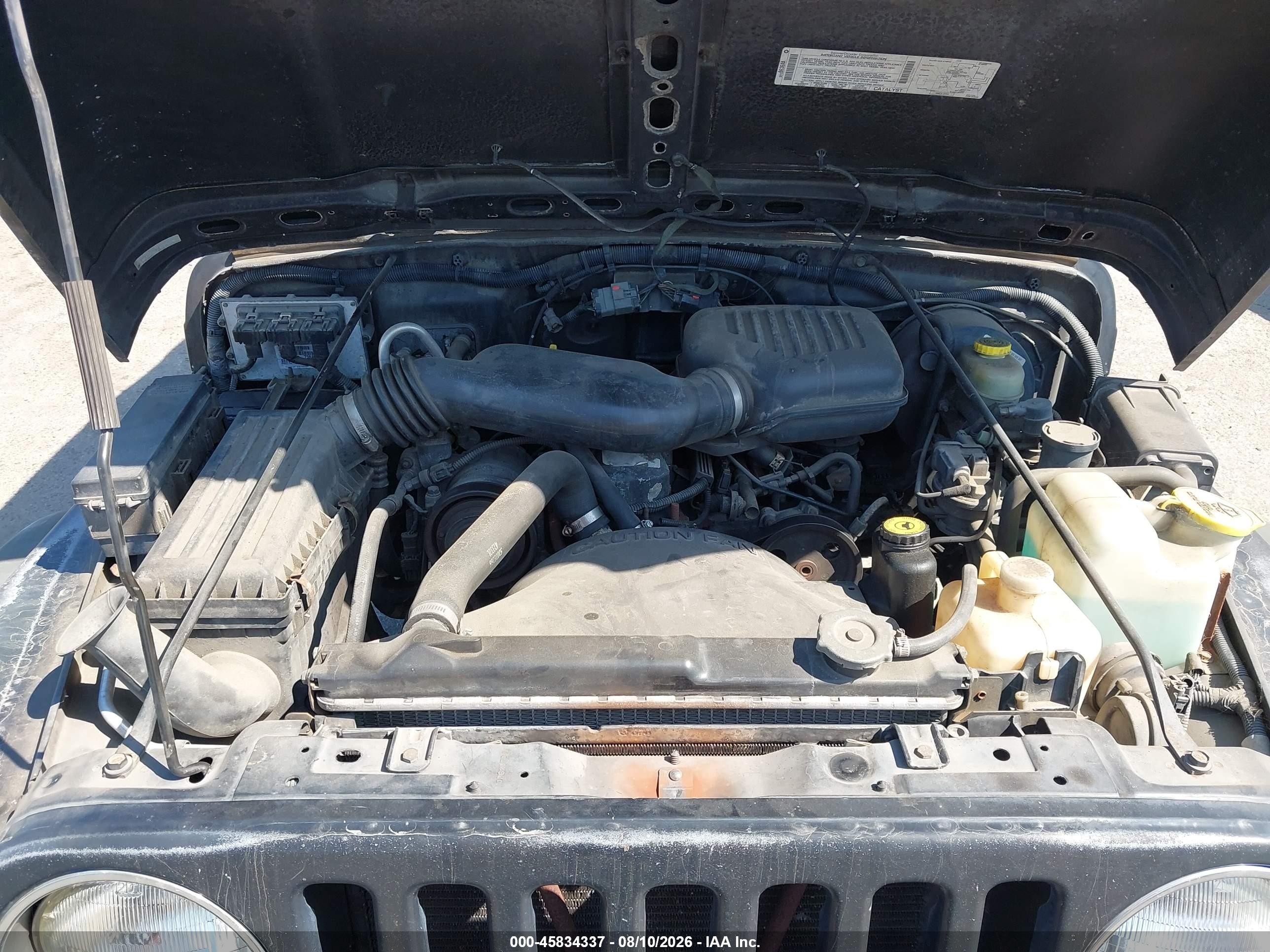 2001 Jeep Wrangler Se Black vin: 1J4FA29P41P326745