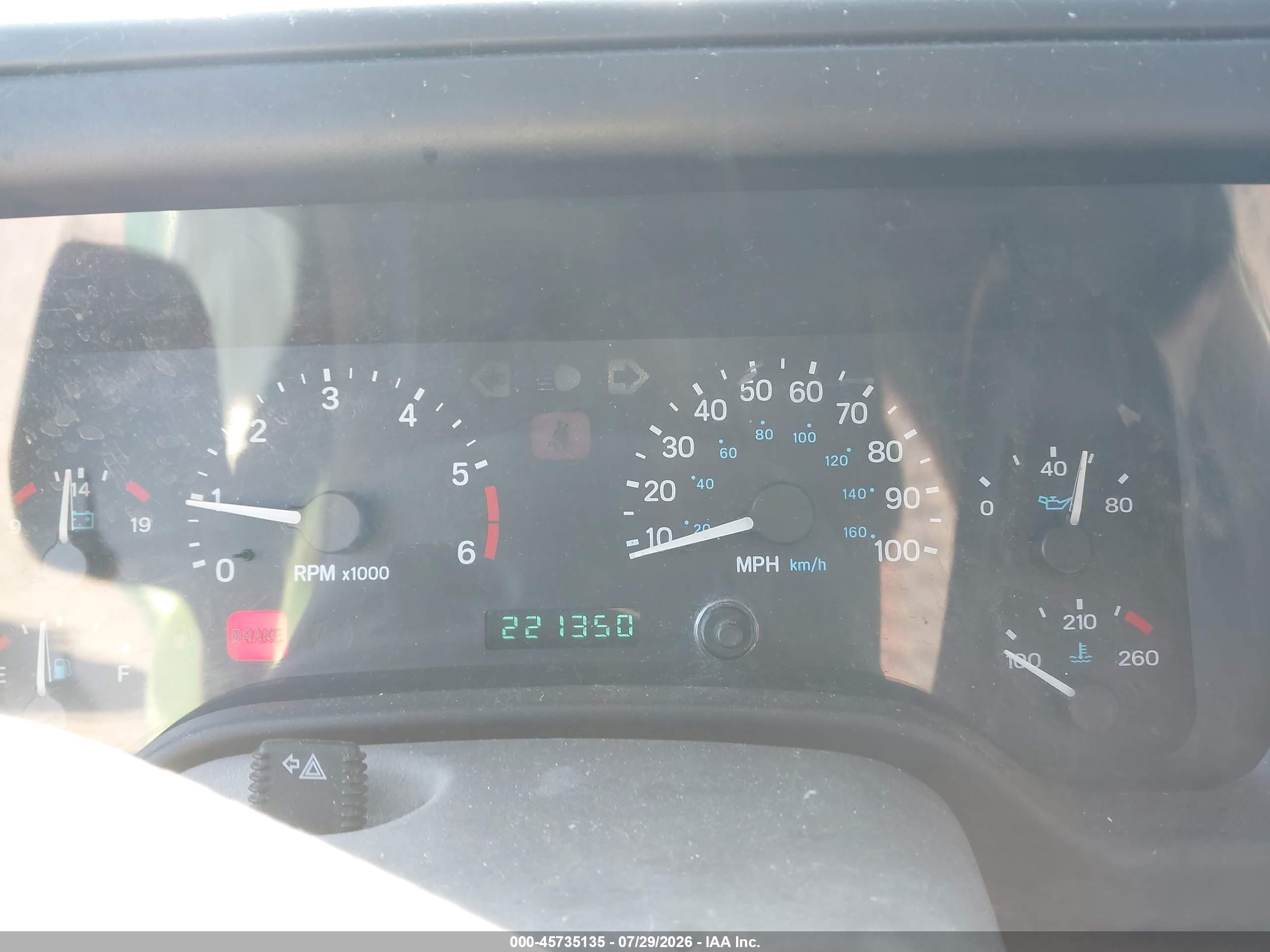 2000 Jeep Wrangler Se Серый vin: 1J4FA29P5YP750767