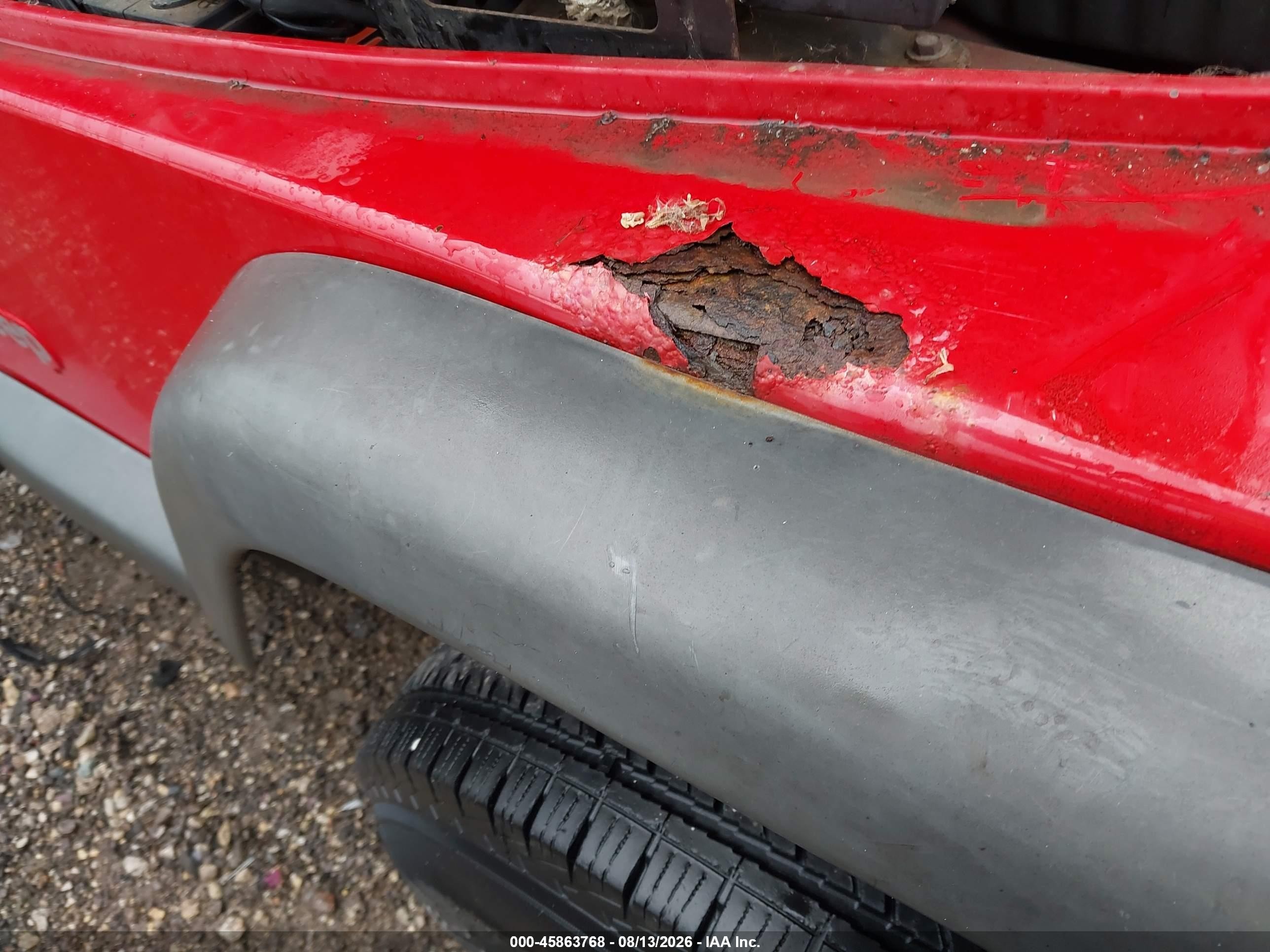 2001 Jeep Wrangler Se Красный vin: 1J4FA29P81P332774
