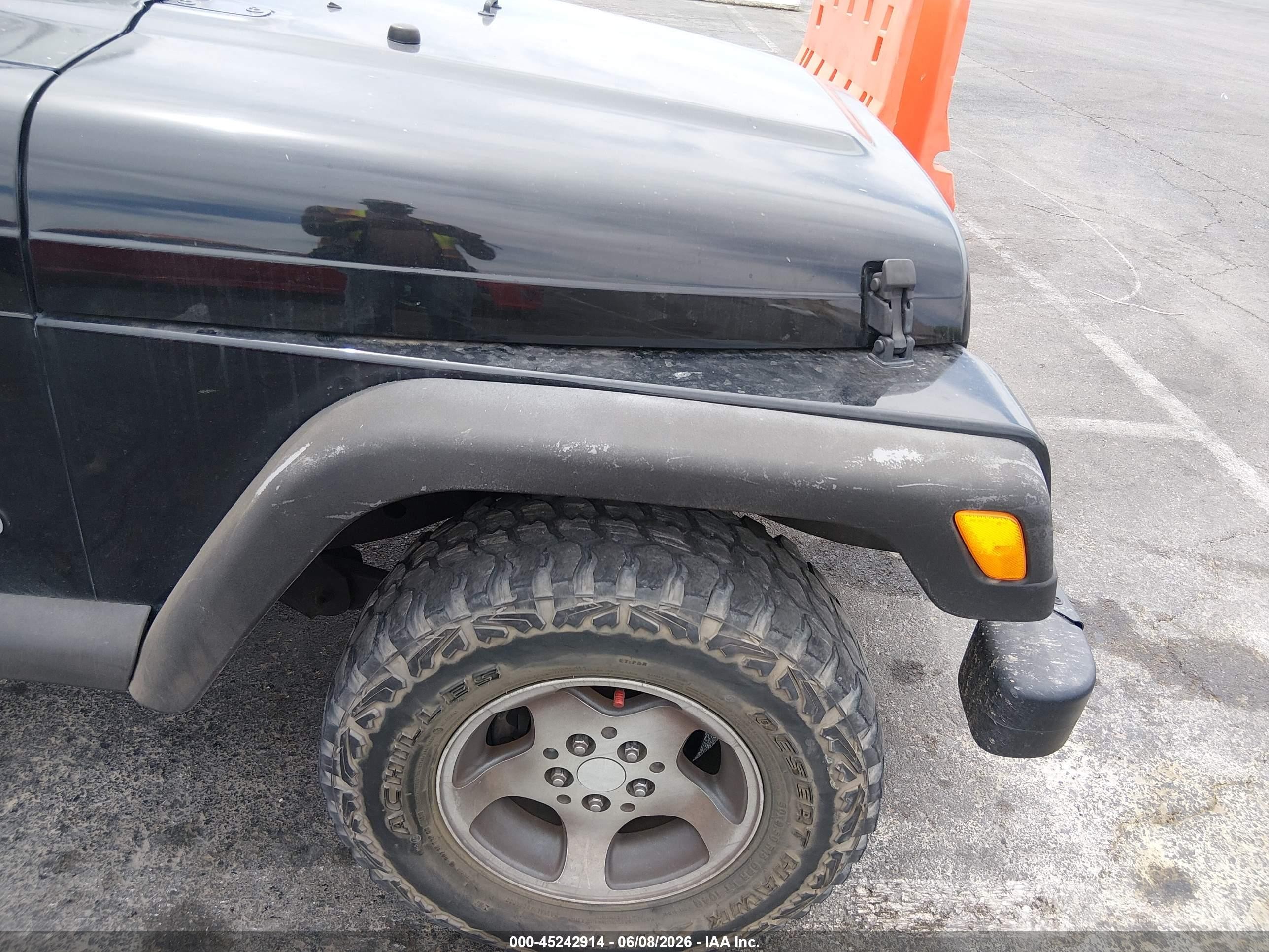 2001 Jeep Wrangler Se Black vin: 1J4FA29P81P350885