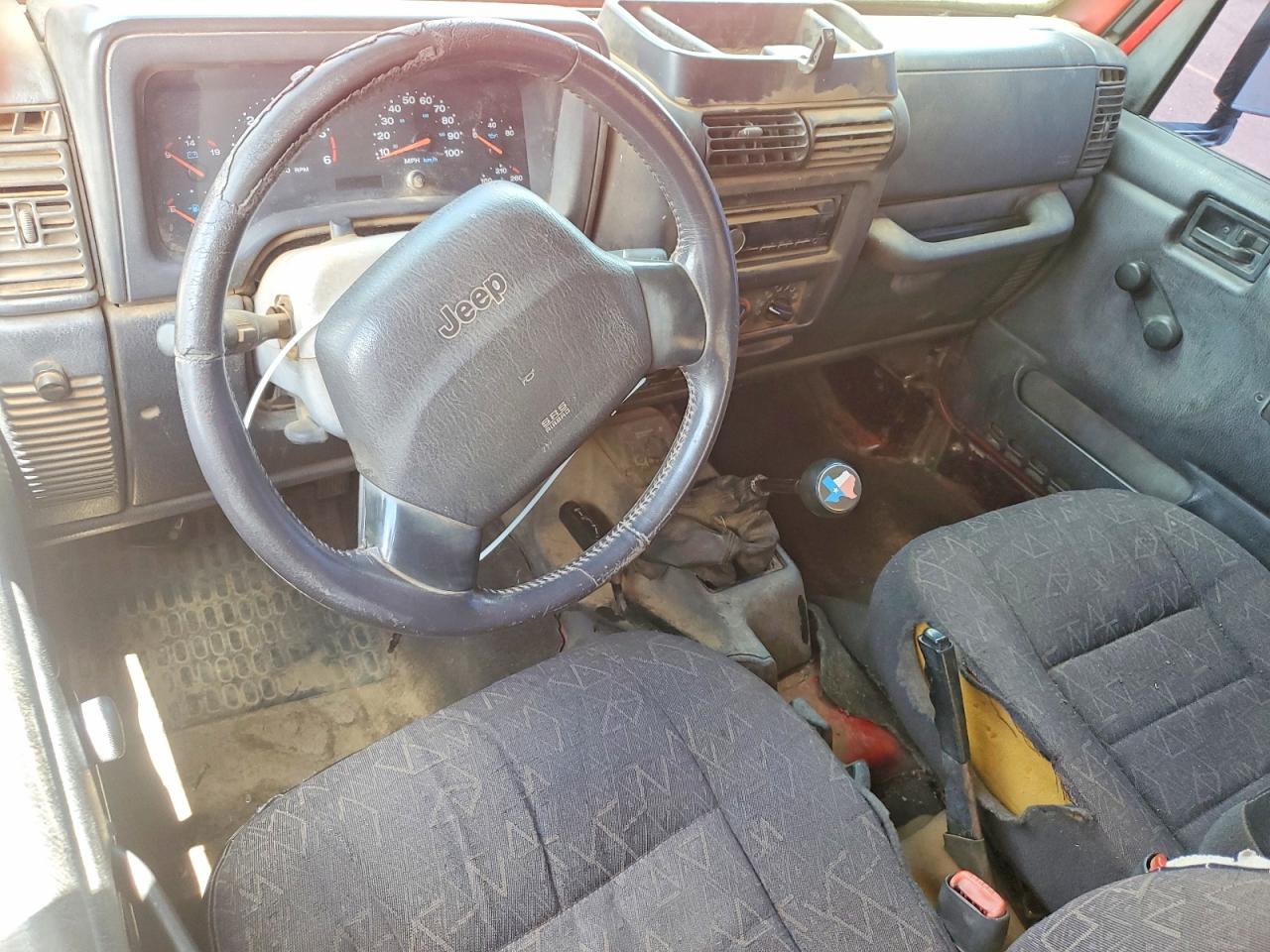 2001 Jeep Wrangler / Tj Se Red vin: 1J4FA29P81P361093