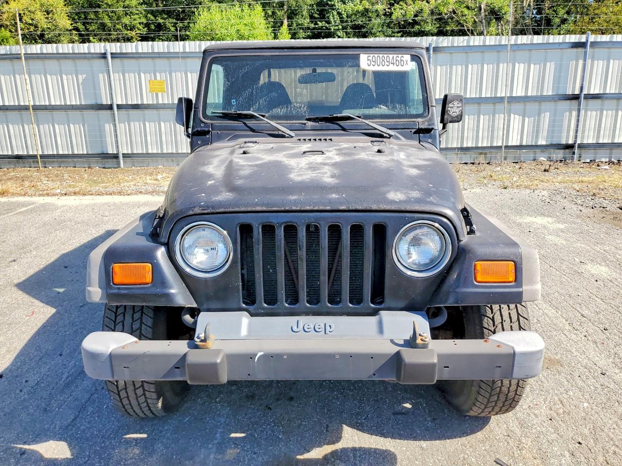 2002 Jeep Wrangler / Tj Se Black vin: 1J4FA29P82P729340