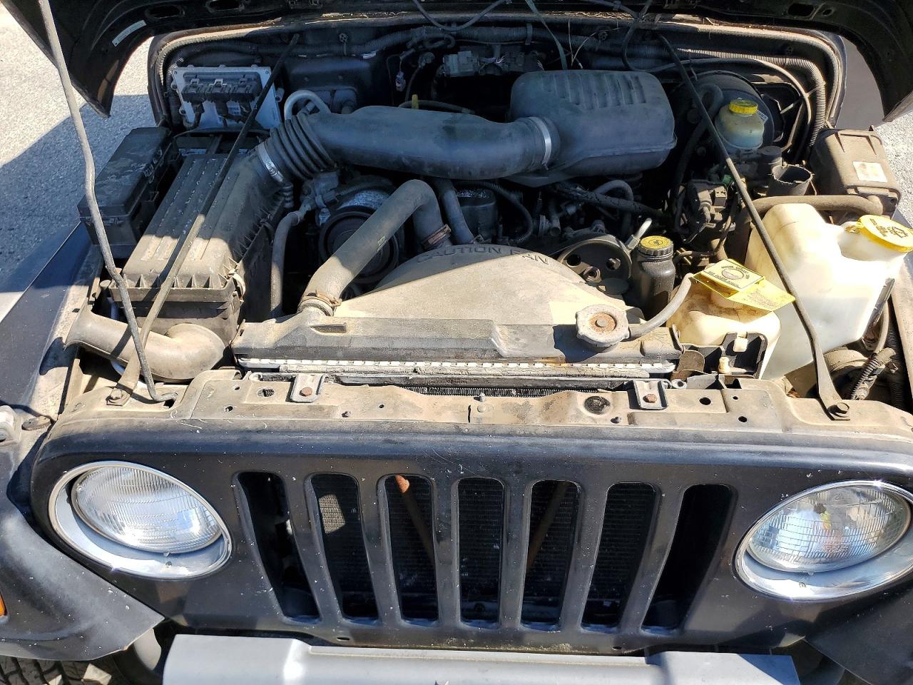2002 Jeep Wrangler / Tj Se Black vin: 1J4FA29P82P729340