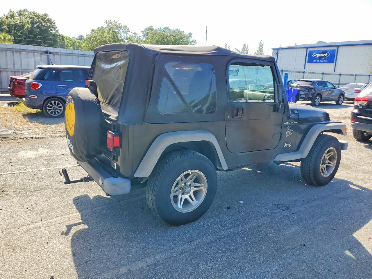 2002 Jeep Wrangler / Tj Se Black vin: 1J4FA29P82P729340