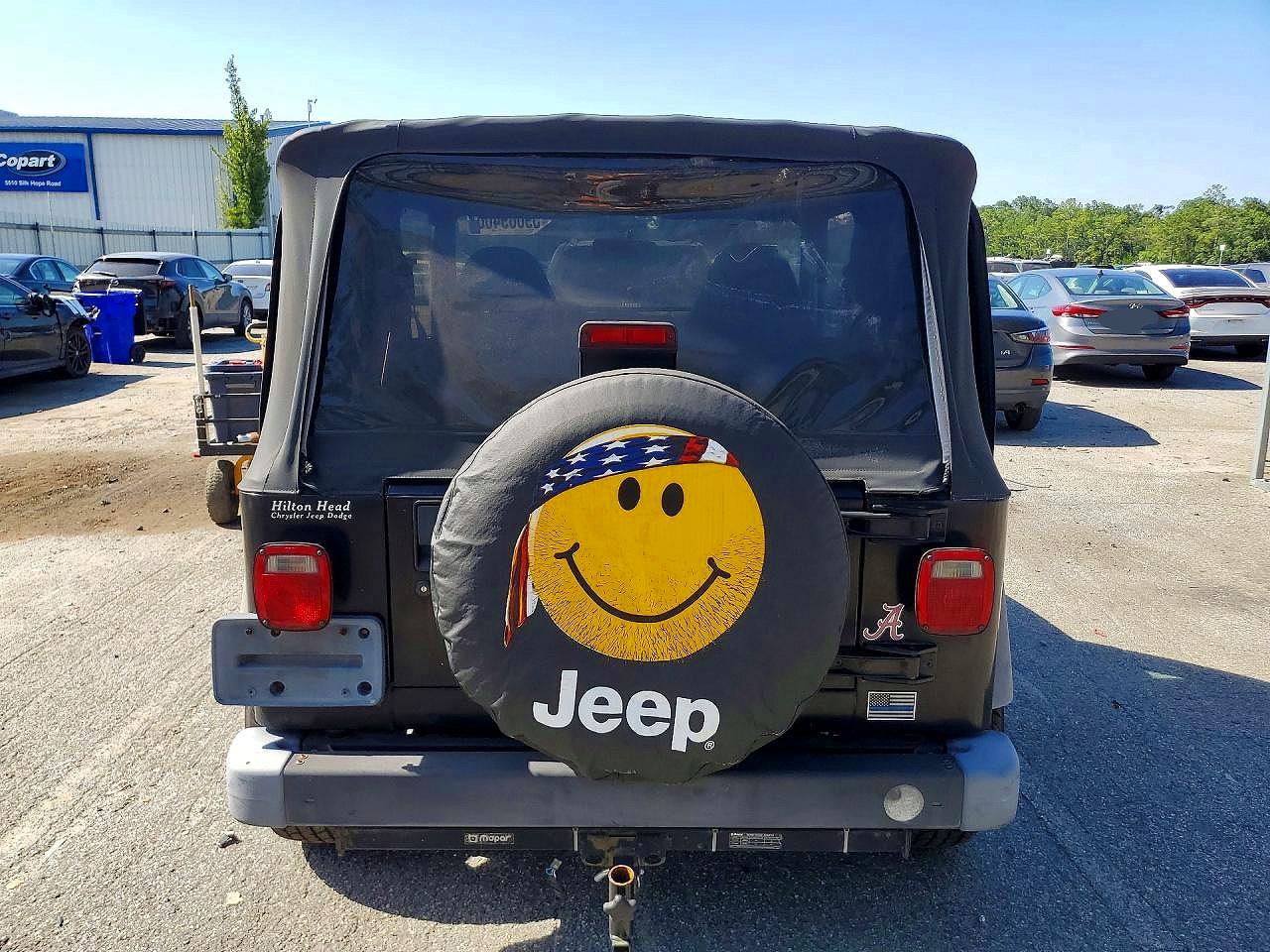 2002 Jeep Wrangler / Tj Se Black vin: 1J4FA29P82P729340