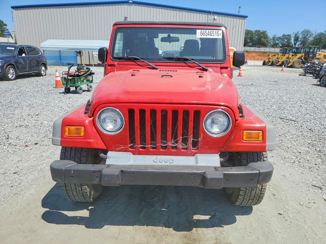2005 Jeep Wrangler / Tj Se Red vin: 1J4FA29S15P339205