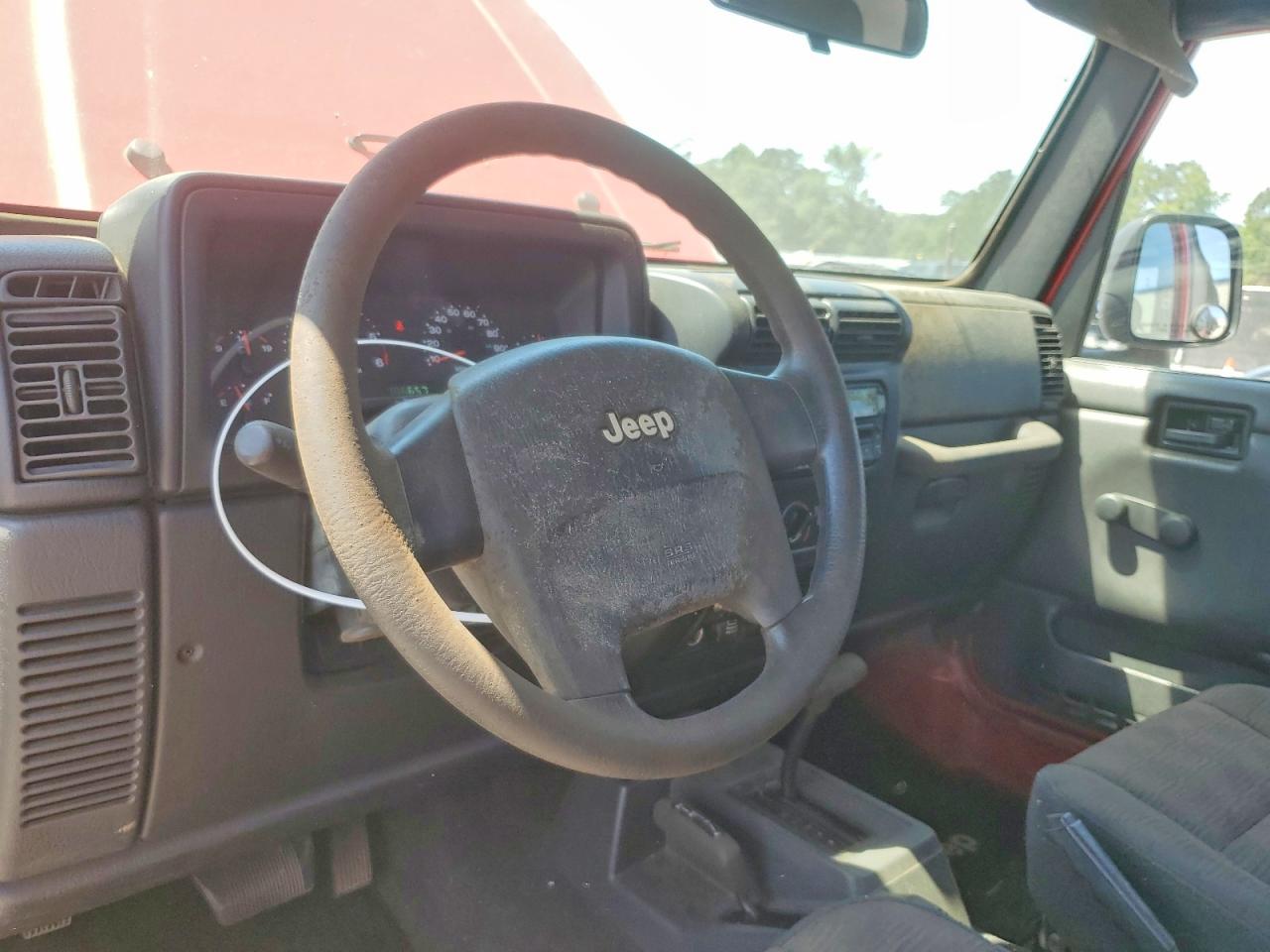 2005 Jeep Wrangler / Tj Se Red vin: 1J4FA29S15P339205