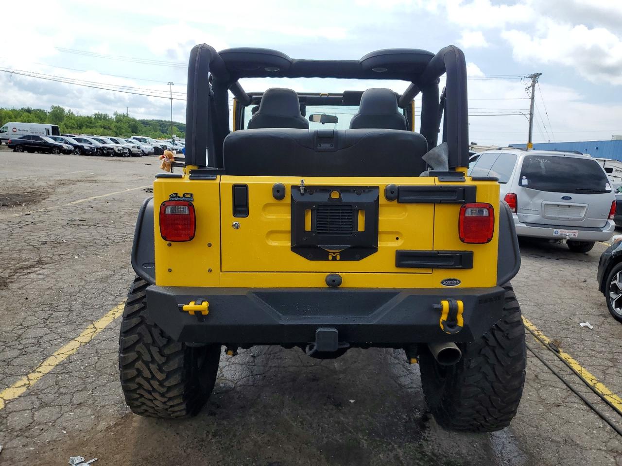 2006 Jeep Wrangler / Tj Se Yellow vin: 1J4FA29S26P760979
