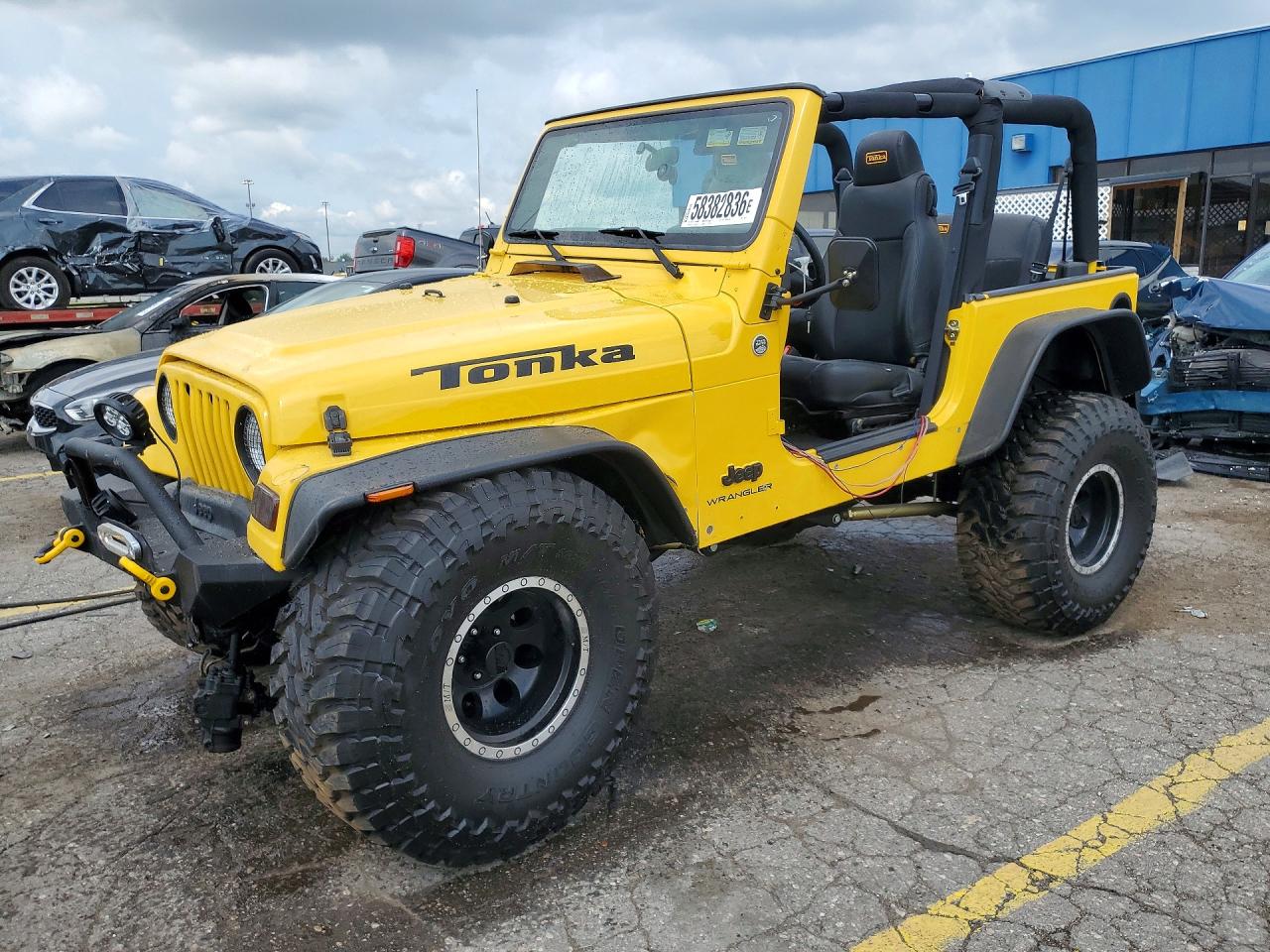 2006 Jeep Wrangler / Tj Se Yellow vin: 1J4FA29S26P760979