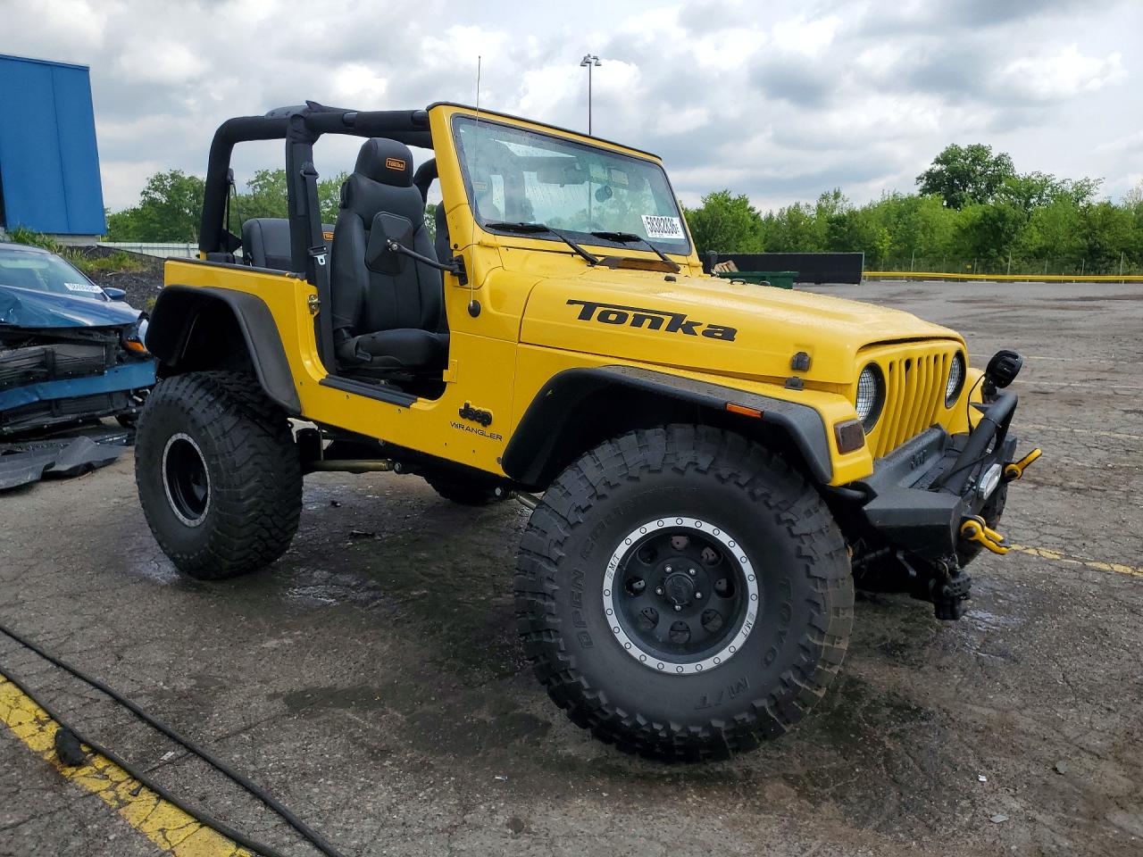 2006 Jeep Wrangler / Tj Se Yellow vin: 1J4FA29S26P760979