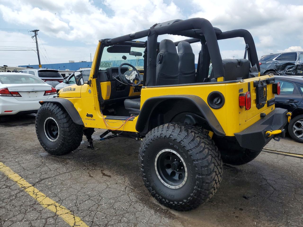 2006 Jeep Wrangler / Tj Se Yellow vin: 1J4FA29S26P760979
