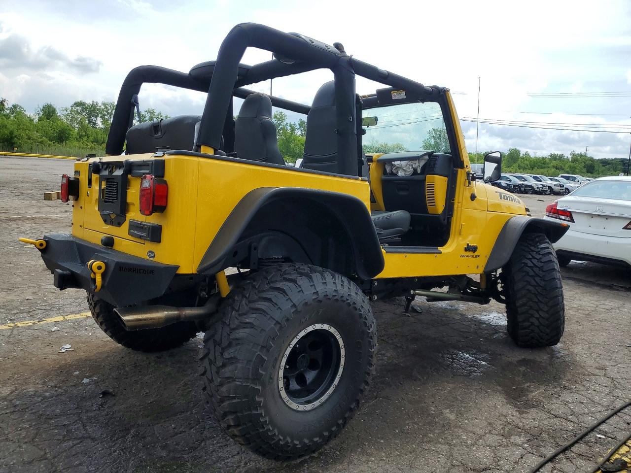 2006 Jeep Wrangler / Tj Se Yellow vin: 1J4FA29S26P760979