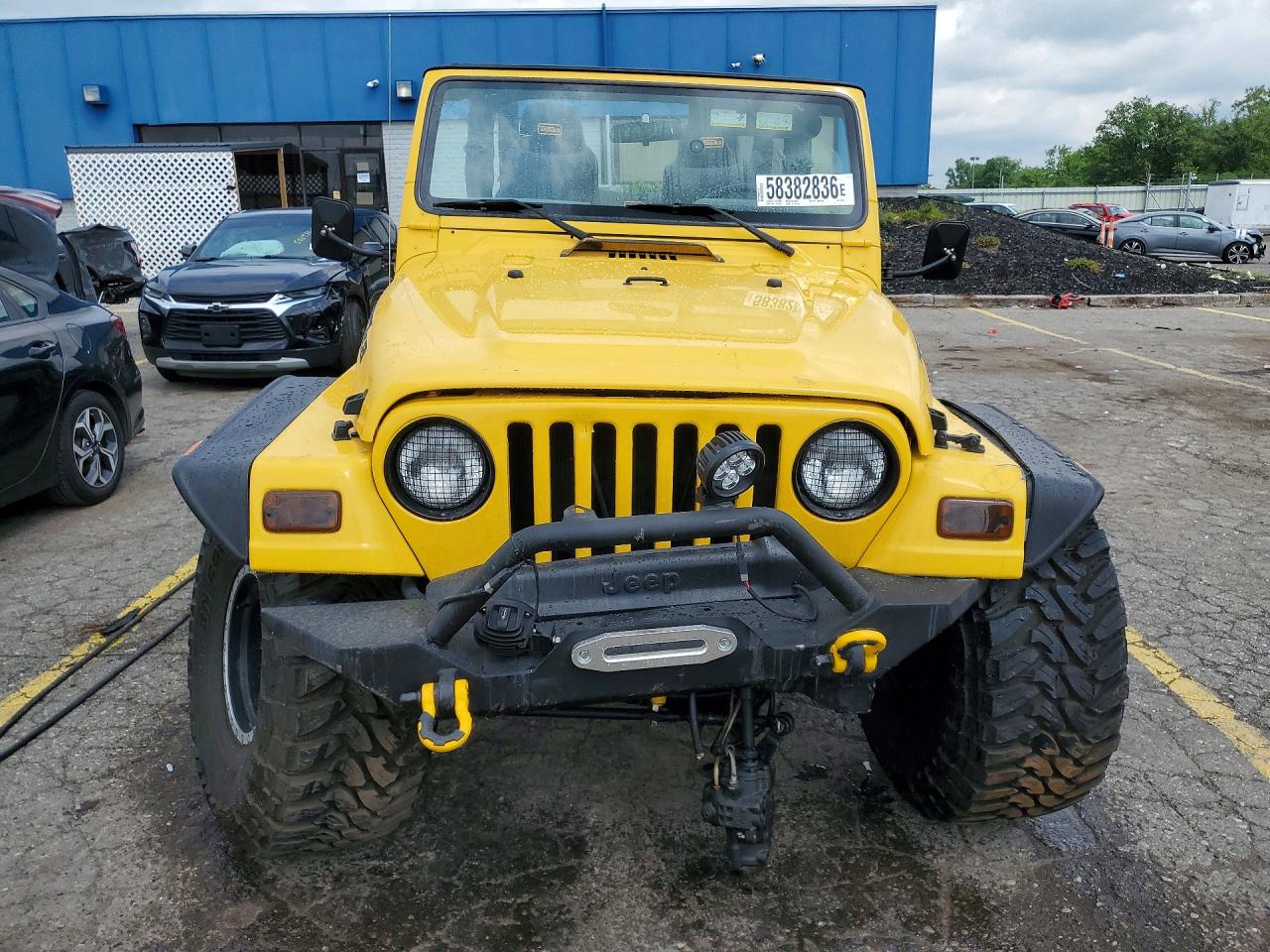 2006 Jeep Wrangler / Tj Se Yellow vin: 1J4FA29S26P760979