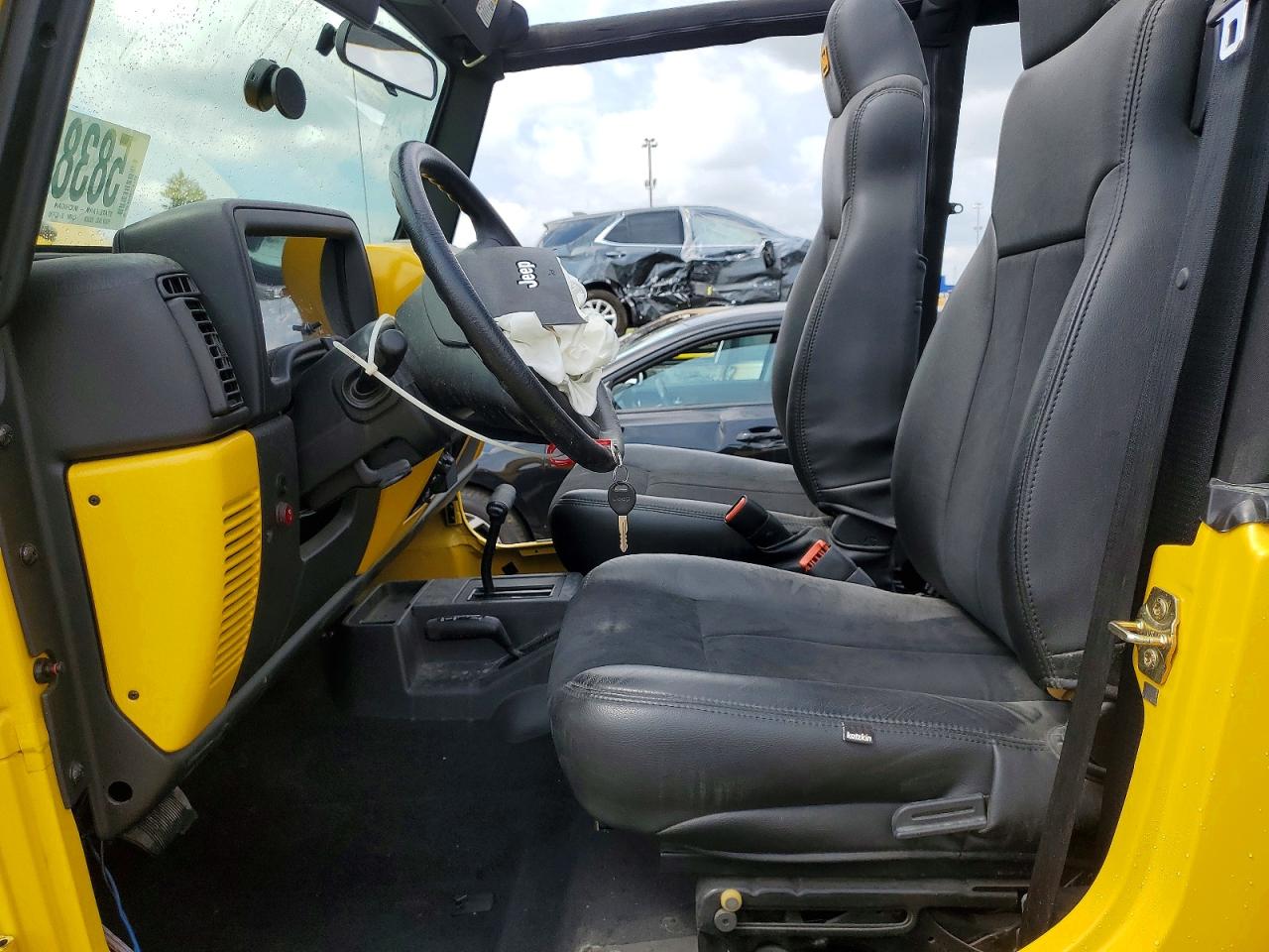 2006 Jeep Wrangler / Tj Se Yellow vin: 1J4FA29S26P760979