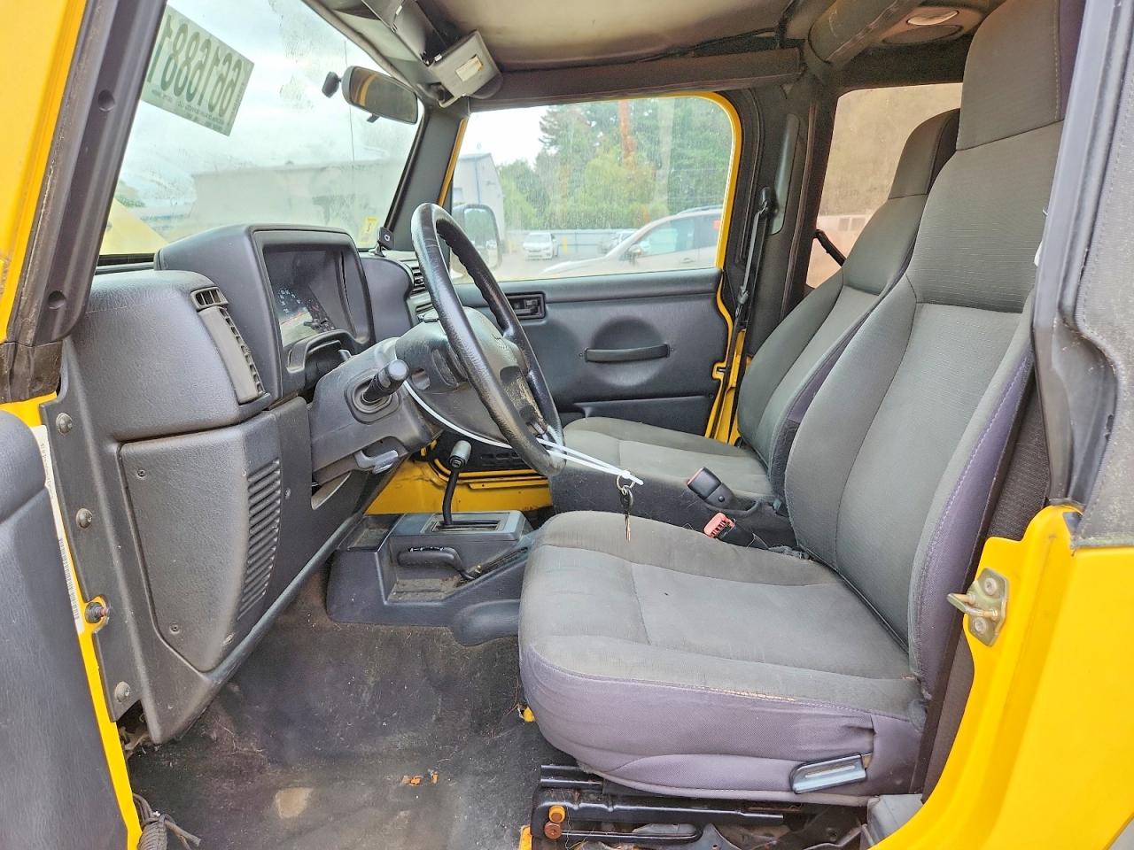 2006 Jeep Wrangler Желтый vin: 1J4FA29S36P763082