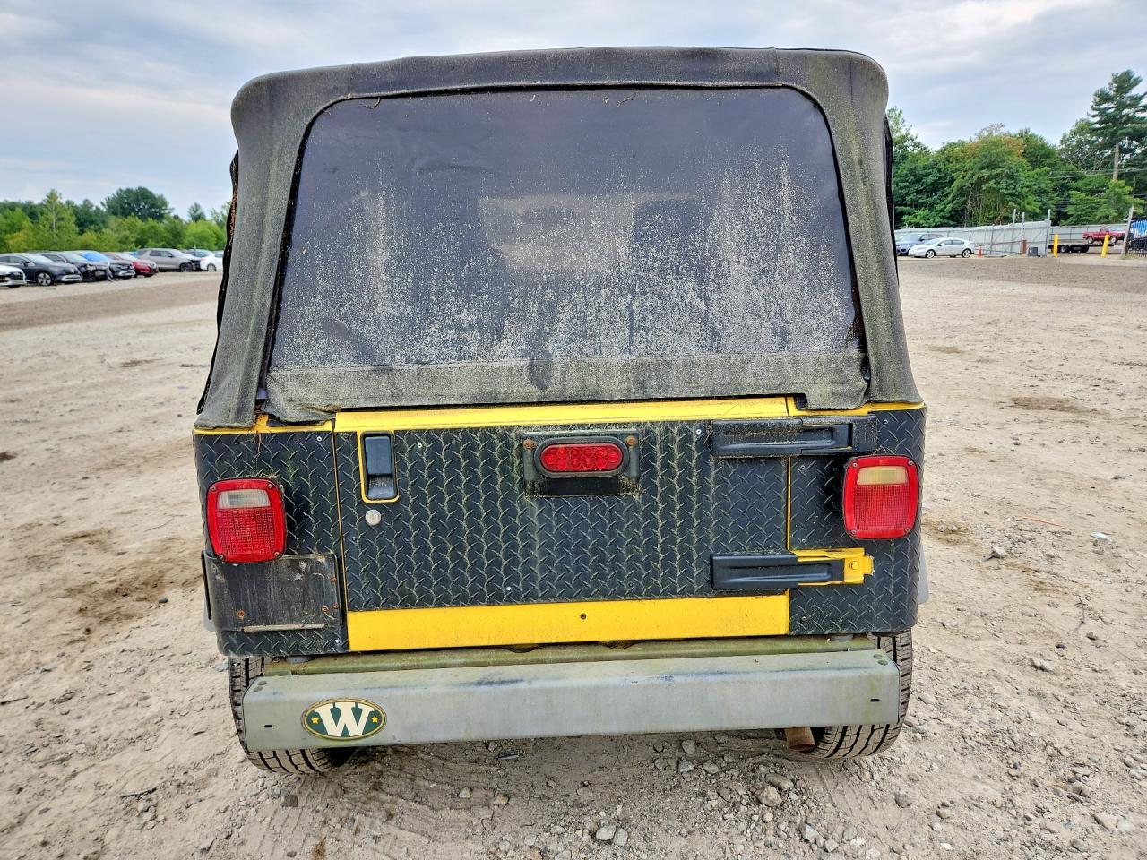 2006 Jeep Wrangler Желтый vin: 1J4FA29S36P763082