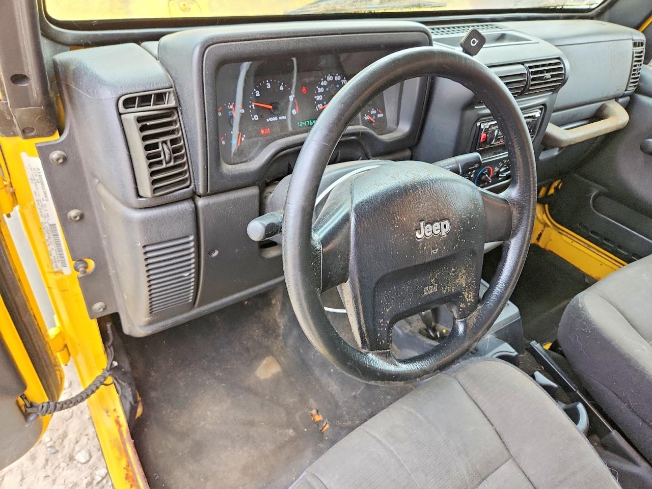 2006 Jeep Wrangler Желтый vin: 1J4FA29S36P763082
