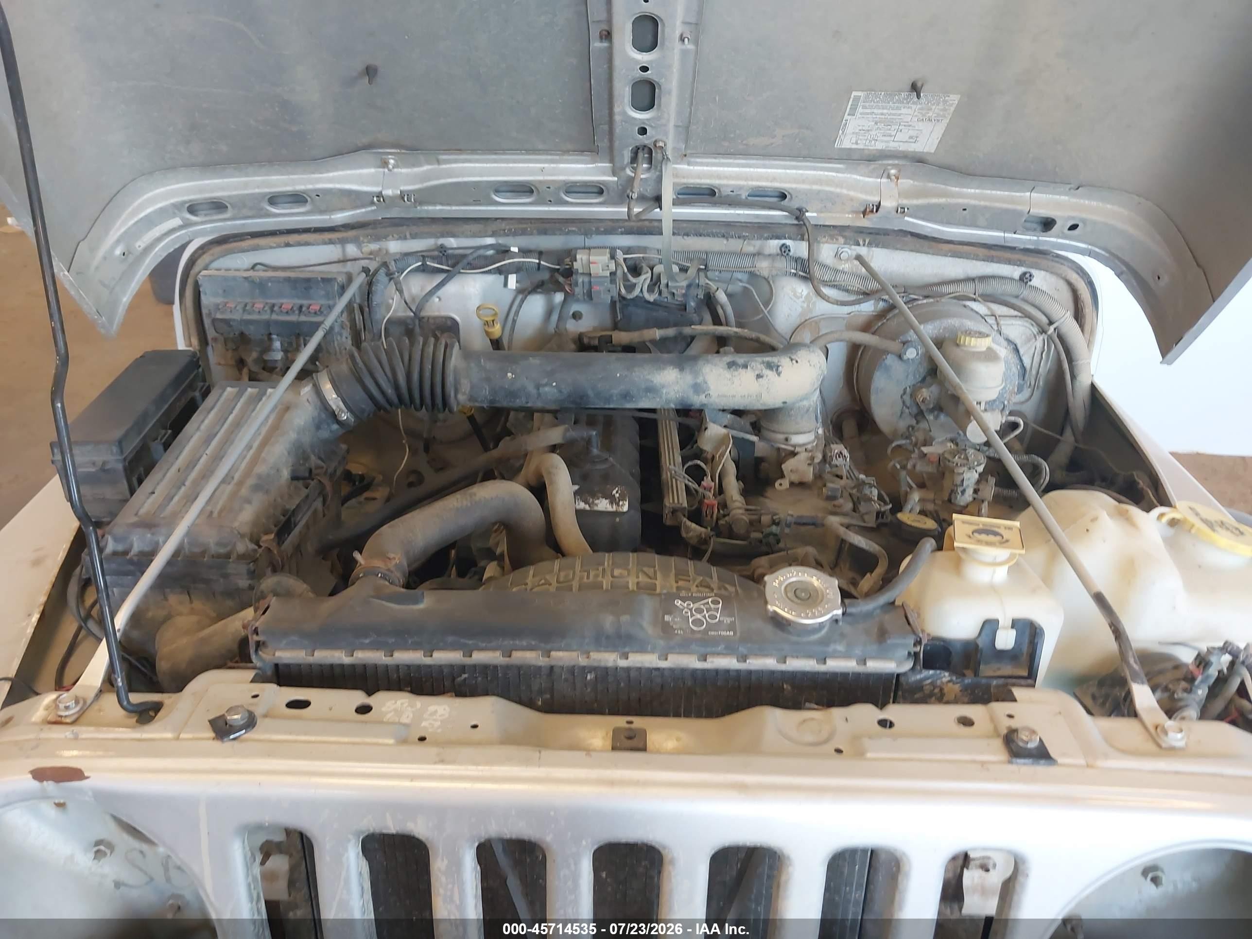 2005 Jeep Wrangler Se Серебряный vin: 1J4FA29S85P321316