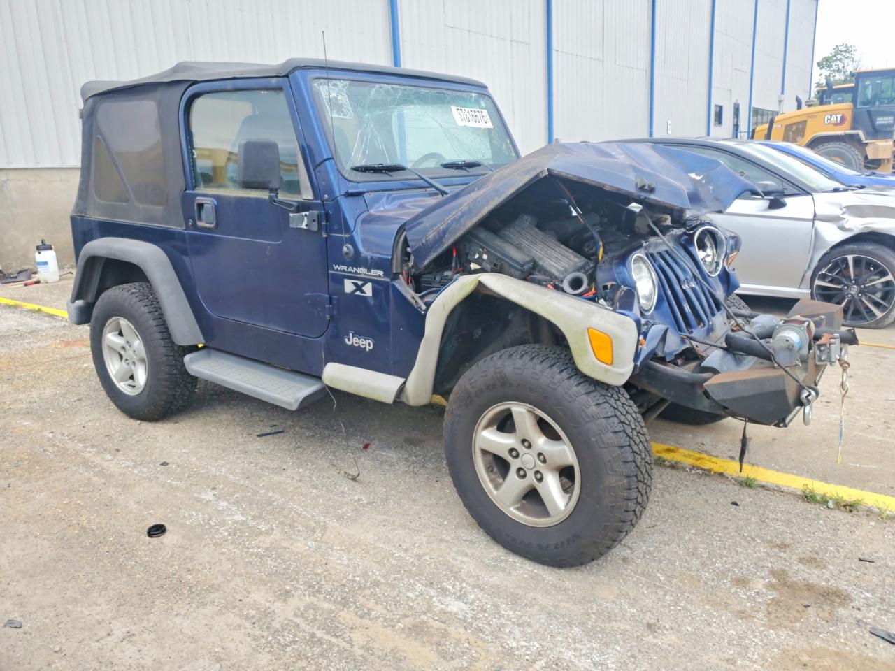 1999 Jeep Other Синий vin: 1J4FA39F72P708301
