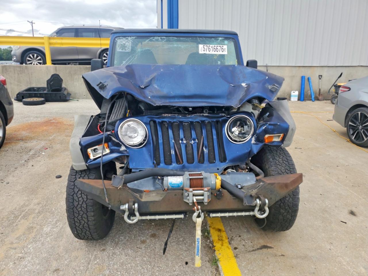 1999 Jeep Other Синий vin: 1J4FA39F72P708301