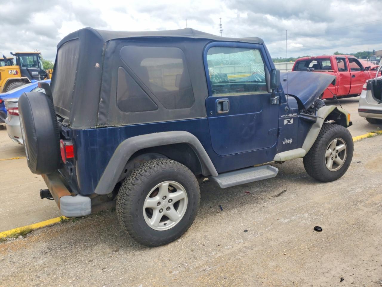1999 Jeep Other Синий vin: 1J4FA39F72P708301