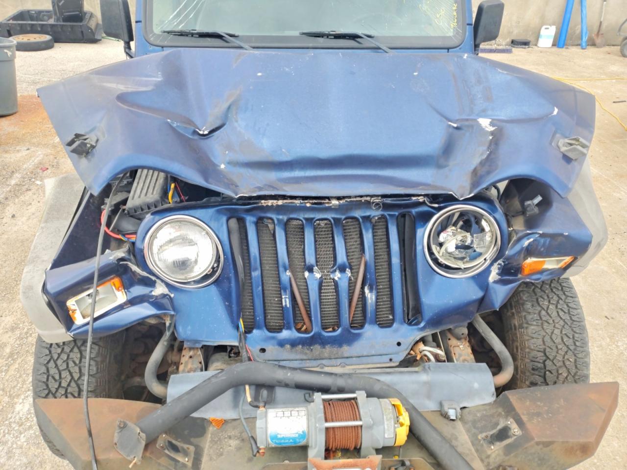 1999 Jeep Other Синий vin: 1J4FA39F72P708301