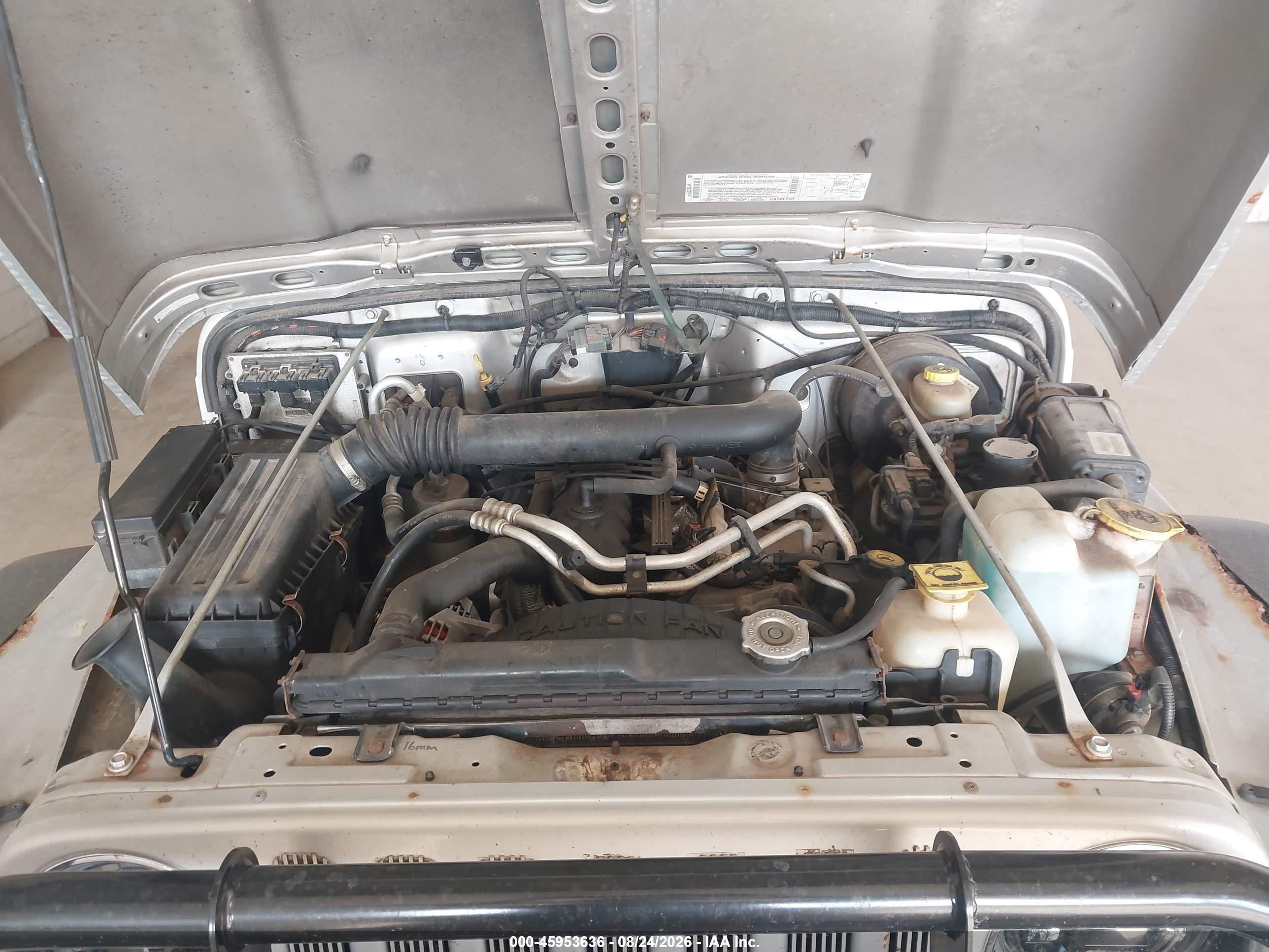 2002 Jeep Wrangler X Серебряный vin: 1J4FA39S02P751049