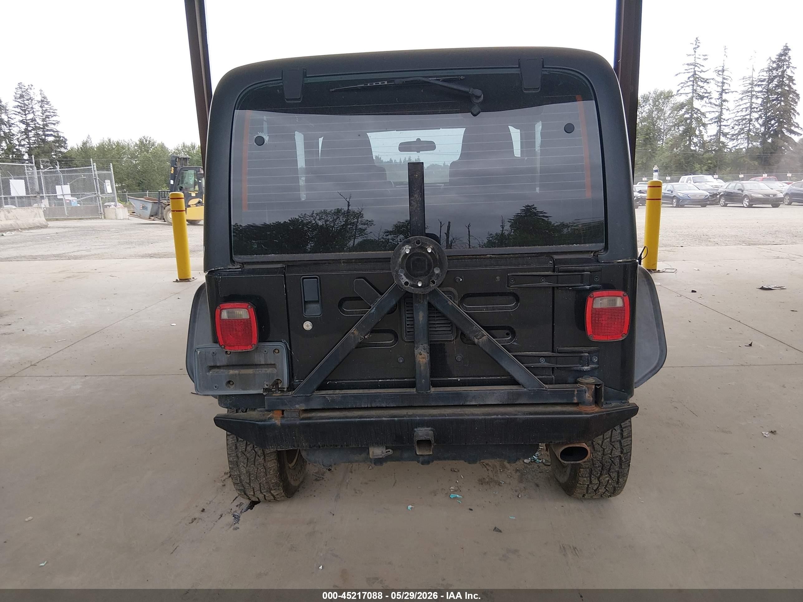 2004 Jeep Wrangler X Black vin: 1J4FA39S04P730737
