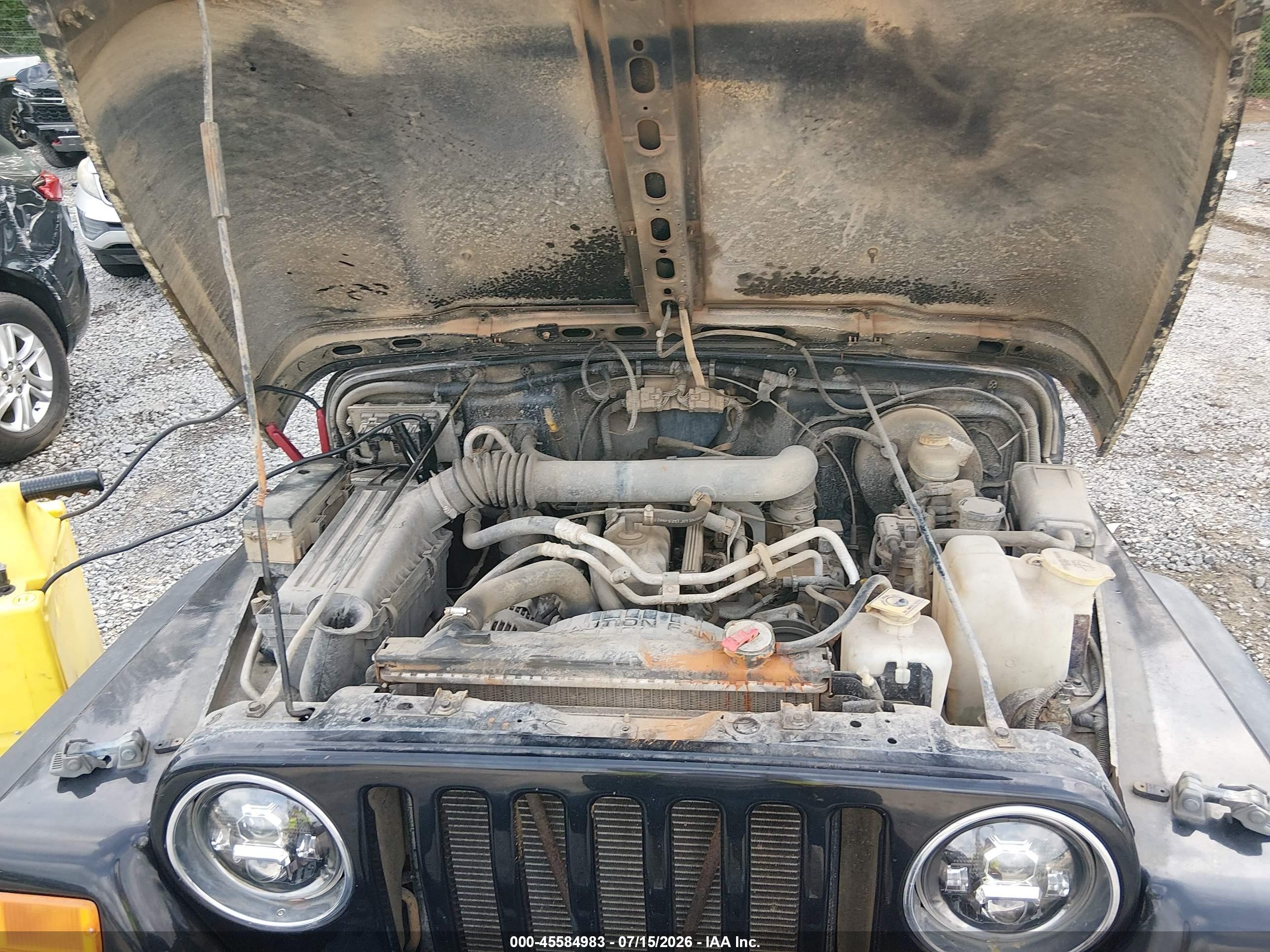 2002 Jeep Wrangler X Black vin: 1J4FA39S12P732431