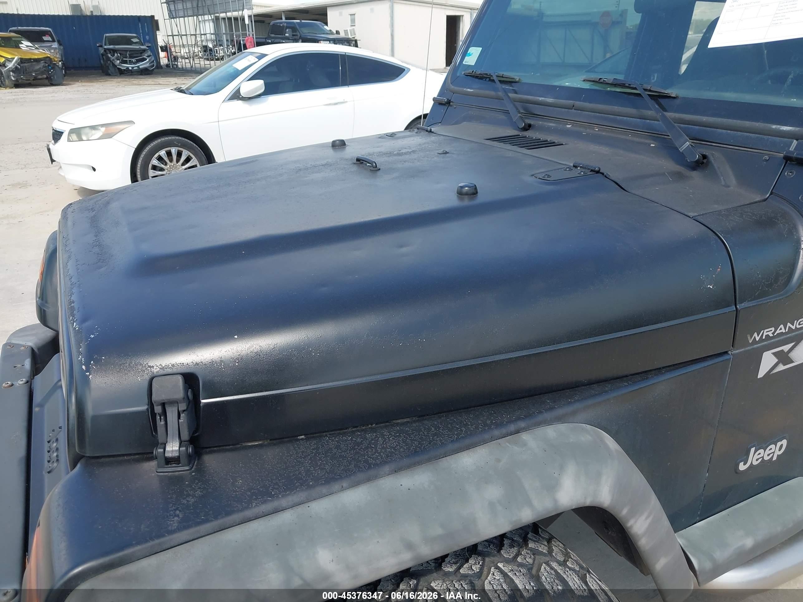 2002 Jeep Wrangler X Black vin: 1J4FA39S12P750556