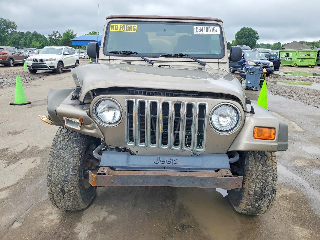 2003 Jeep Wrangler Commando Tan vin: 1J4FA39S13P309091