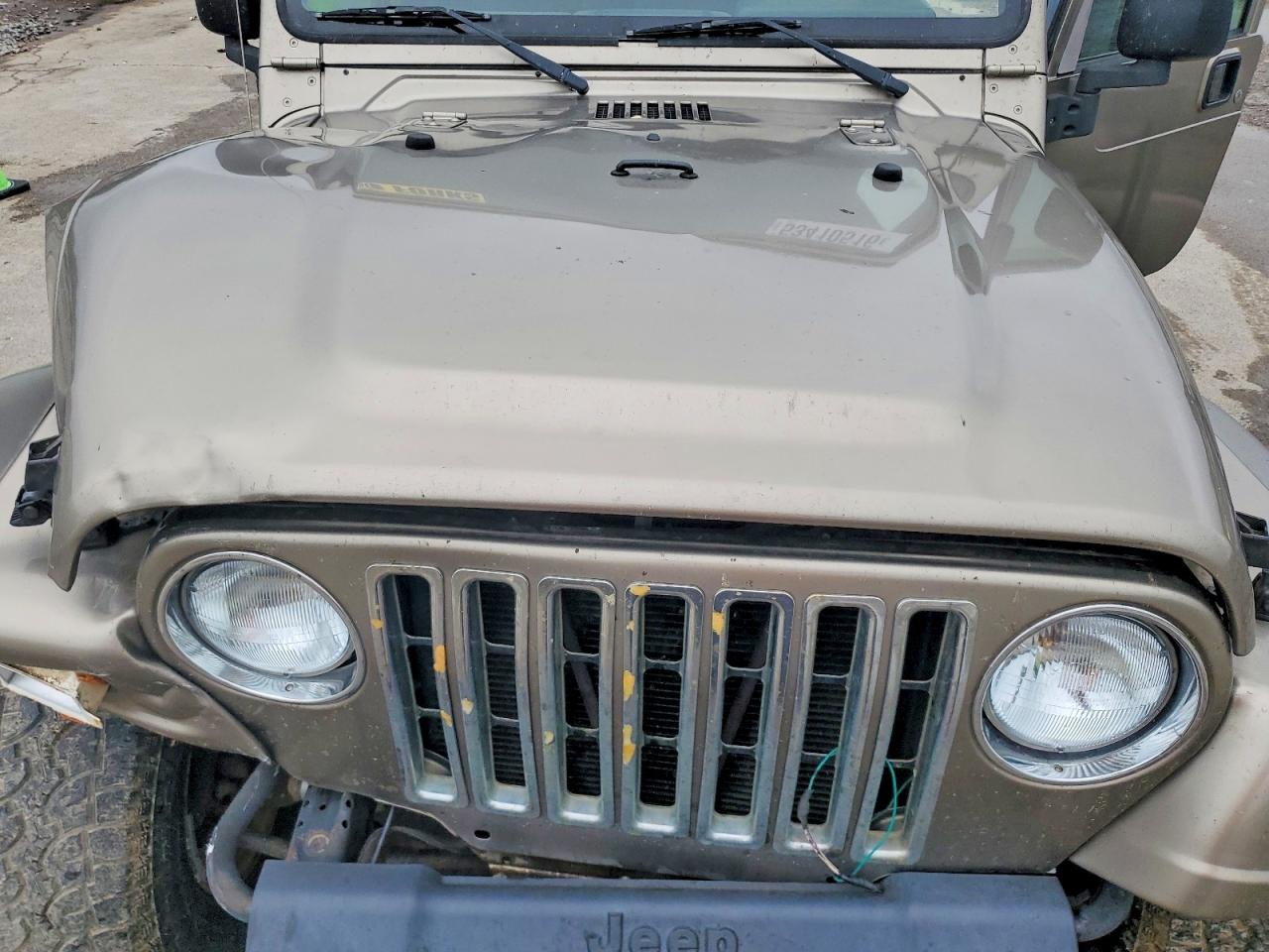 2003 Jeep Wrangler Commando Tan vin: 1J4FA39S13P309091